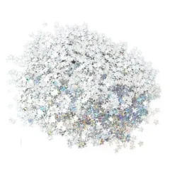 Confeti Estrella Plata 6mm