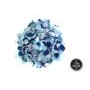 Confetti 2.5cm Azul/Blanco