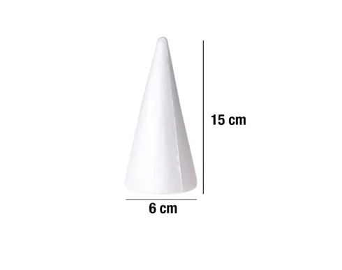 Cono Poliespán 6x15cm