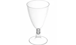 Copa Agua/Vino Reutilizable Transparente 170cc