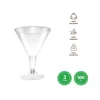 Copa Cocktail Reutilizable Transparente 180cc