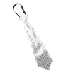 Corbata Lentejuelas Plata