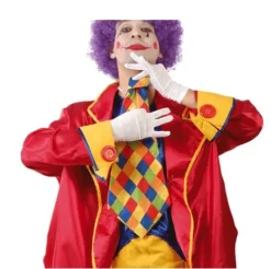 Corbata Payaso Cuadros 55cm