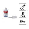 Corrector Liquido con Pincel 3pcs