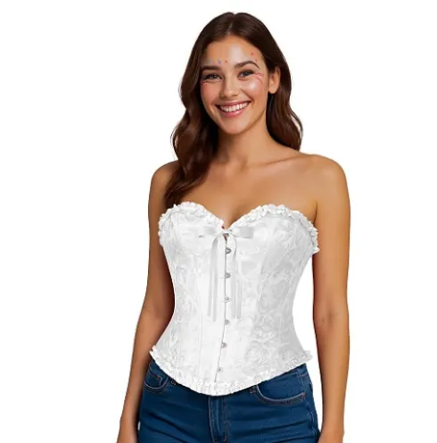 Corsé Blanco Adulta