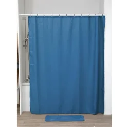 Cortina de Ducha PET – Diamantes Azul