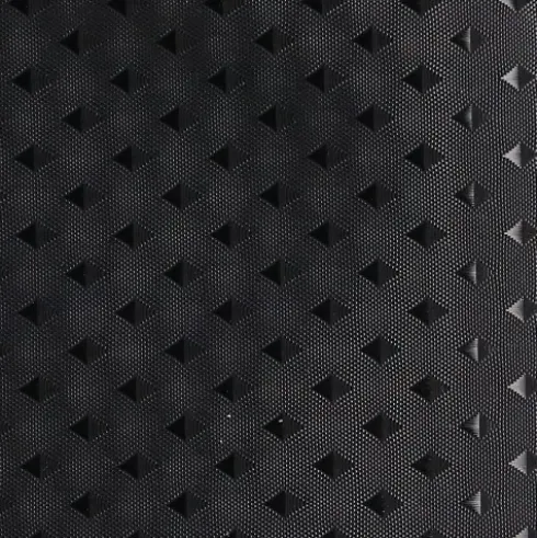 Cortina de Ducha PET – Diamantes Negro