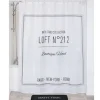 Cortina de Ducha PET – Neo Retro Blanco