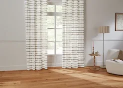 Cortina Elio Rayado Verde 135x260cm
