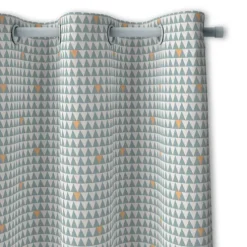 Cortina Kids Algodón Jungle Blue 135x250cm