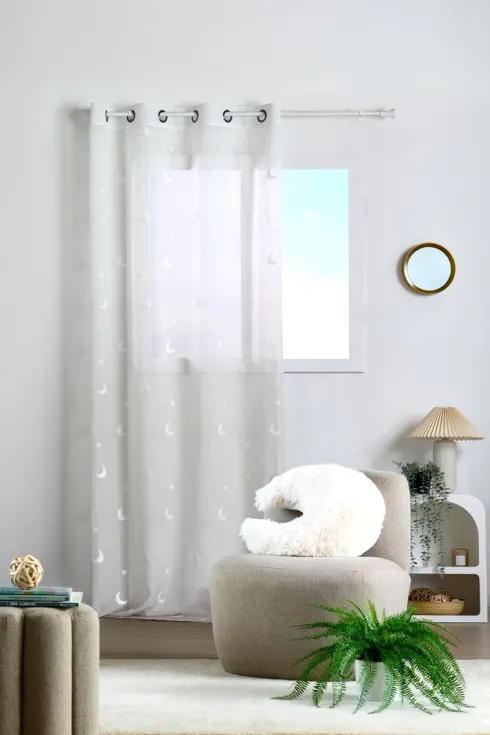 Cortina Moonlight Naturel 140x260cm