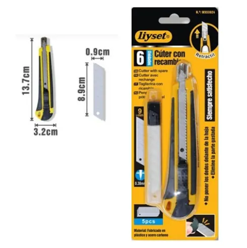 Cúter Con 5 Recambios