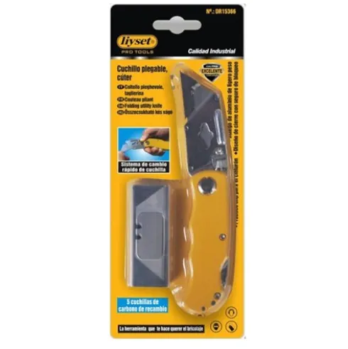 Cúter Plegable Con 5 Recambios