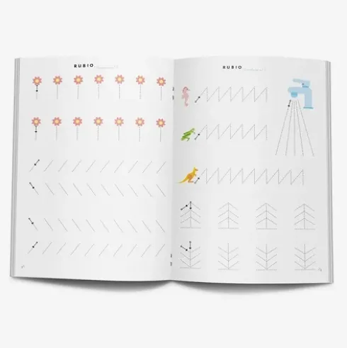 Cuaderno Caligrafías de Rubio C0
