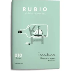 Cuaderno Caligrafías de Rubio C010