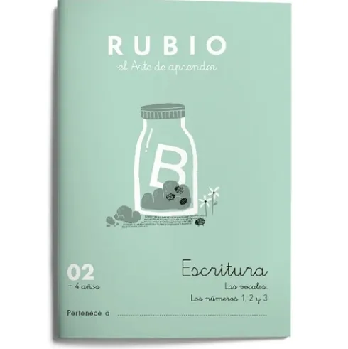 Cuaderno Caligrafías de Rubio C02