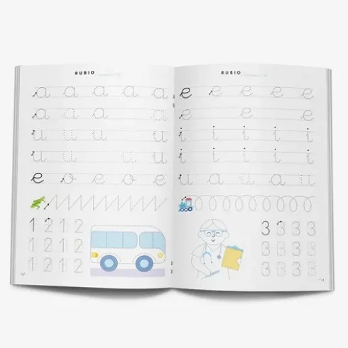 Cuaderno Caligrafías de Rubio C02