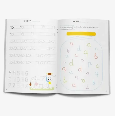 Cuaderno Caligrafías de Rubio C04