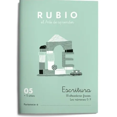 Cuaderno Caligrafías de Rubio C05