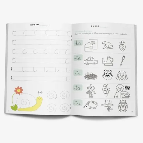 Cuaderno Caligrafías de Rubio C1