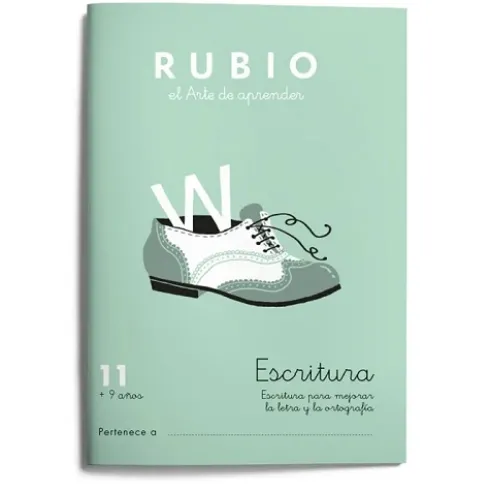 Cuaderno Caligrafías de Rubio C11