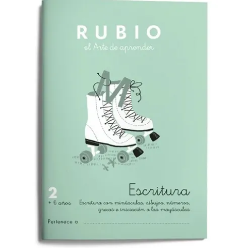 Cuaderno Caligrafías de Rubio C2