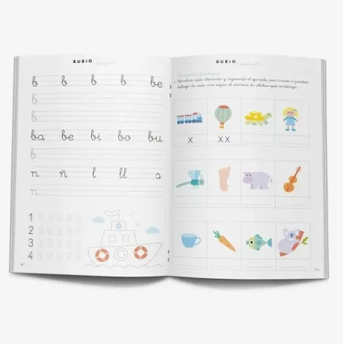 Cuaderno Caligrafías de Rubio C2