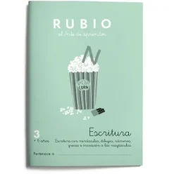 Cuaderno Caligrafías de Rubio C3