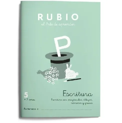 Cuaderno Caligrafías de Rubio C5
