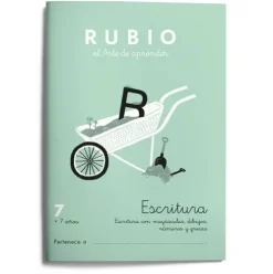 Cuaderno Caligrafías de Rubio C7