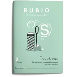 Cuaderno Caligrafías de Rubio C8