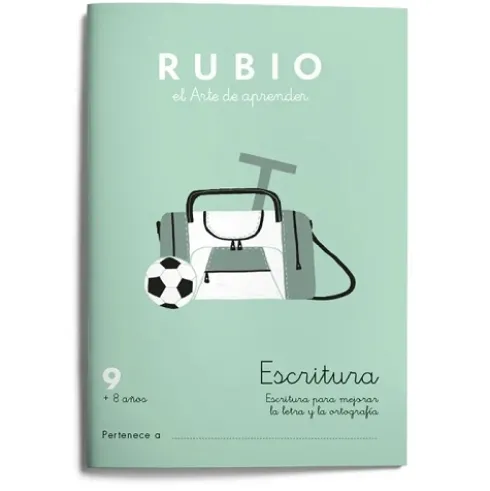 Cuaderno Caligrafías de Rubio C9