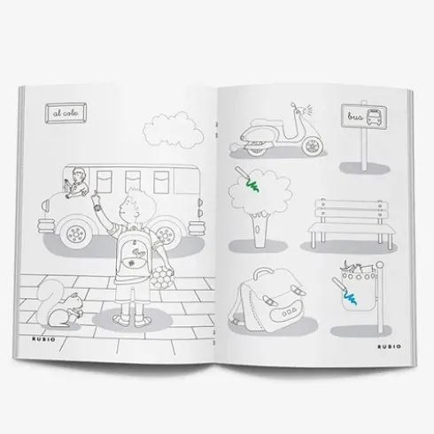 Cuaderno Colorear de Rubio CCO2