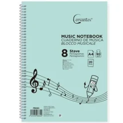 Cuaderno de Música A4