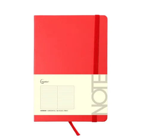 Cuaderno de Notas A5 Rojo
