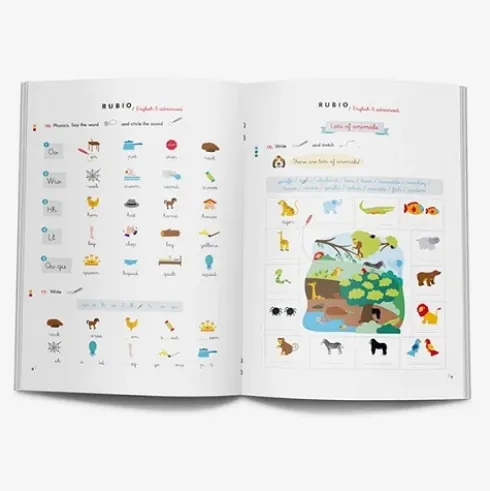 Cuaderno English 6 Years Advanced de Rubio RE6A