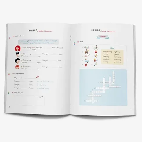 Cuaderno English 7 Years Beginners de Rubio RE7B