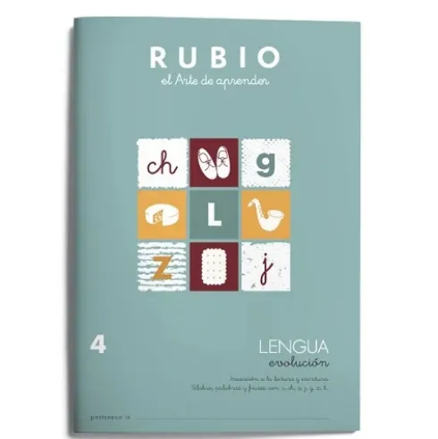 Cuaderno Lengua Evolución de Rubio LE4