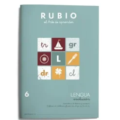 Cuaderno Lengua Evolución de Rubio LE6