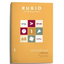 Cuaderno Matemáticas Evolución de Rubio ME1