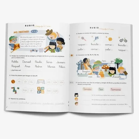 Cuaderno Ortografia de Rubio ORT1