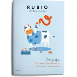 Cuaderno Ortografia de Rubio ORT1