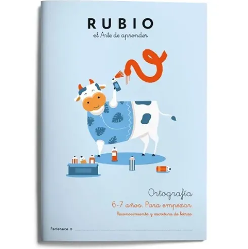 Cuaderno Ortografia de Rubio ORT1
