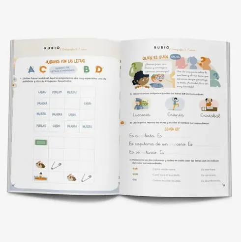 Cuaderno Ortografia de Rubio ORT2