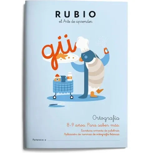 Cuaderno Ortografia de Rubio ORT4
