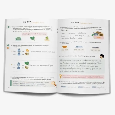Cuaderno Ortografia de Rubio ORT4