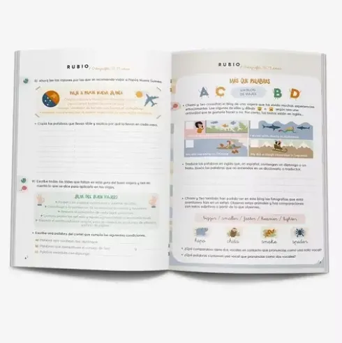 Cuaderno Ortografia de Rubio ORT6