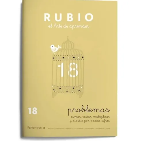 Cuaderno Problemas de Rubio P18