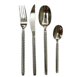 Cubertería Inox Chiara 24PCS