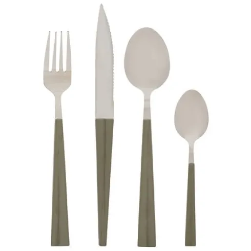 Cubertería Susan 16PCS Caqui